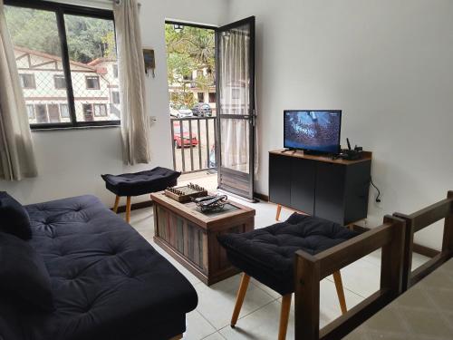 Μια τηλεόραση ή/και κέντρο ψυχαγωγίας στο Studio Samambaia Petrópolis - Cascatinha