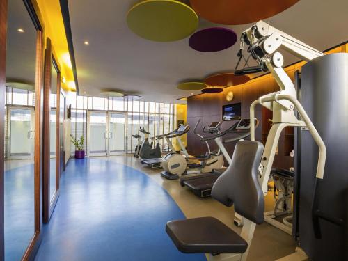 Fitness centrum a/nebo fitness zařízení v ubytování Novotel Suites Mall Avenue Dubai