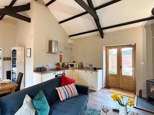 Dapur atau dapur kecil di Nuthatch Barn