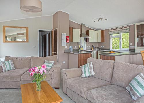 Dapur atau dapur kecil di Wigmore Lakes Lodges