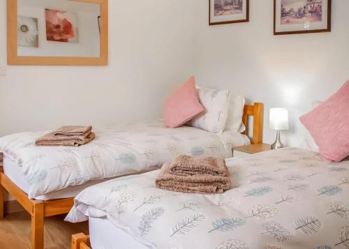 Ένα ή περισσότερα κρεβάτια σε δωμάτιο στο Acksea Lodges