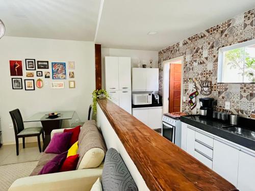 Kuchyň nebo kuchyňský kout v ubytování Casa charmosa e aconchegante em Cabo Frio