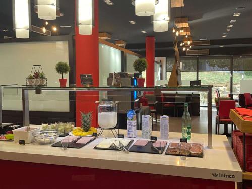 Jídlo v penzionu nebo okolí