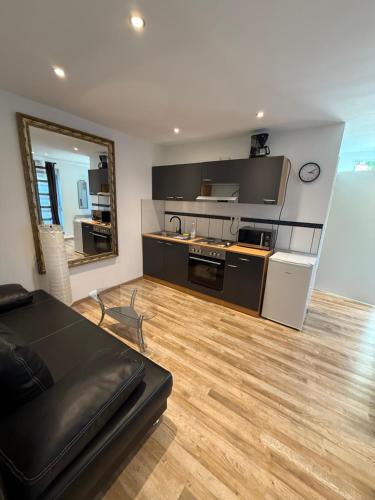 Kuchyň nebo kuchyňský kout v ubytování Heidelberg Apartments