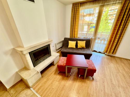 Posezení v ubytování Todorini Kuli Apartments