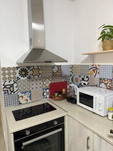 Η κουζίνα ή μικρή κουζίνα στο Casa Majlinda