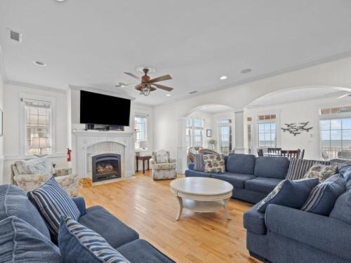 Posezení v ubytování Oceans Edge