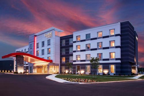 a rendering of a hotel with a building at Fairfield by Marriott Inn & Suites Lewisburg in Lewisburg