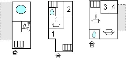 Grundriss der Unterkunft Awesome Home In Pregrada With Wi-Fi
