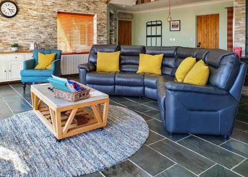 Χώρος καθιστικού στο Durham Coastal Lodges
