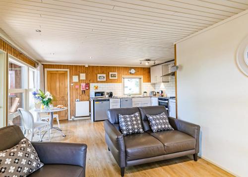 Kuchyň nebo kuchyňský kout v ubytování Springwood Lodges