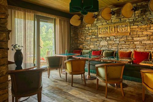 Χώρος καθιστικού στο Hotel Valle de Pineta - Las Suites