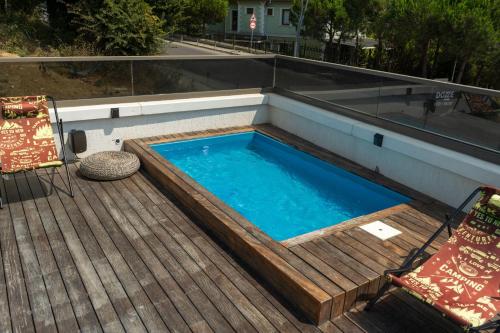 Kolam renang di atau dekat dengan Byon Hotel Şile