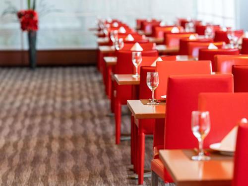 Posezení v ubytování Mercure Sapporo