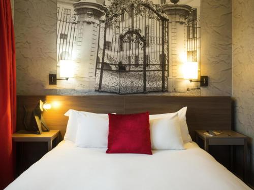 Postel nebo postele na pokoji v ubytování Aparthotel Adagio Basel City
