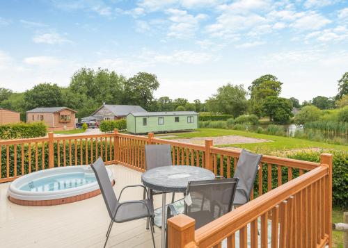 Balkoni atau teres di Wigmore Lakes Lodges