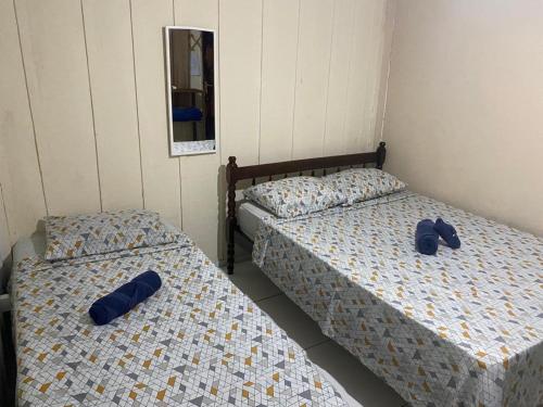 Postel nebo postele na pokoji v ubytování Pousada Sol e Mar