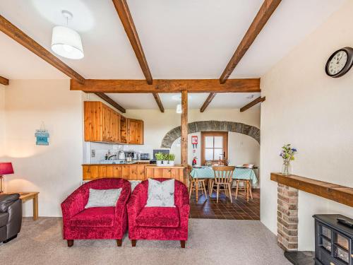Dapur atau dapur kecil di Sea View - Uk38208