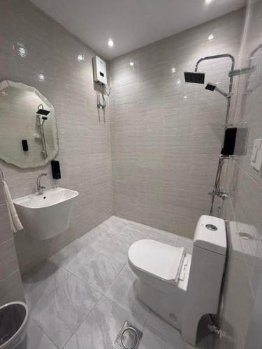 Koupelna v ubytování Elegant Studio