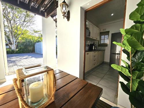 Η κουζίνα ή μικρή κουζίνα στο Leopard Tree Lodge