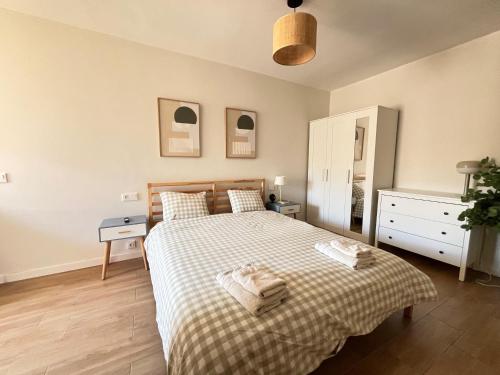 Ένα ή περισσότερα κρεβάτια σε δωμάτιο στο Mercado del Carmen Living