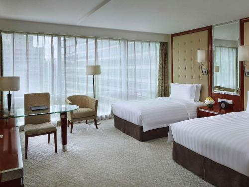 Katil atau katil-katil dalam bilik di Pullman Shanghai Central - In XinTianDi & Yu Garden Area
