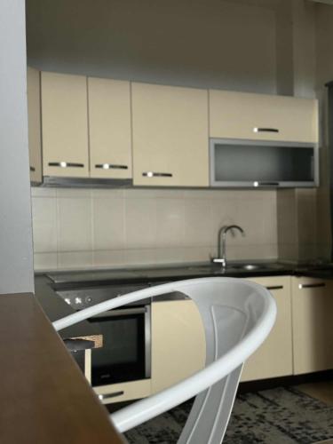 Cuina o zona de cuina de napartmentss