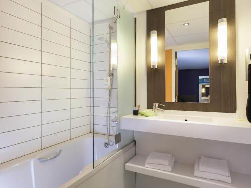 Koupelna v ubytování Ibis Styles Lyon Centre - Gare Part Dieu