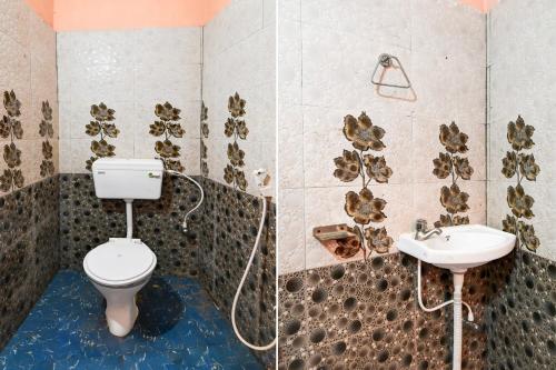 Koupelna v ubytování HOTEL O SAI SOVA
