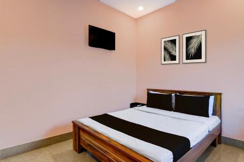 Postel nebo postele na pokoji v ubytování HOTEL O SAI SOVA