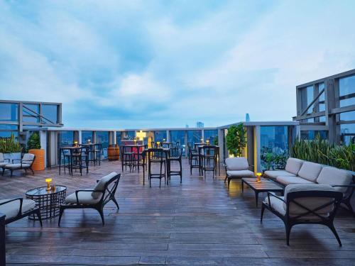 Balkón nebo terasa v ubytování Pullman Saigon Centre