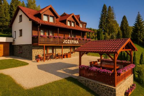 Chata Jozefína - lake view