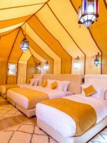 Posezení v ubytování Sunlight Luxury Desert Camp