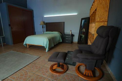 Ένα ή περισσότερα κρεβάτια σε δωμάτιο στο Loft Casa Itayata