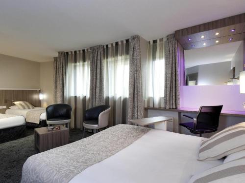 ibis Styles Melunにあるベッド
