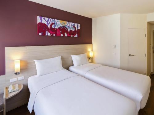 Кровать или кровати в номере ibis Bangkok Siam