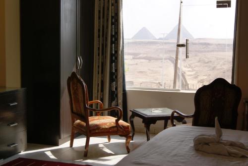 Vue générale sur la montagne ou vue sur la montagne depuis l'hôtel