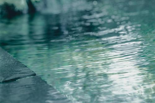 a close up of a pool of water at Oehonke in Kitami