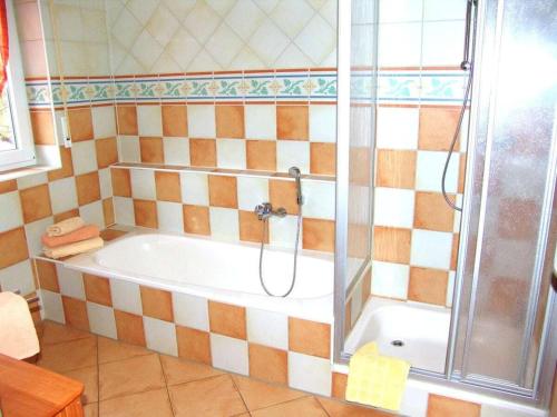 Ένα μπάνιο στο Holiday apartment