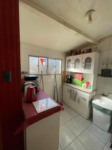 Dapur atau dapur kecil di Casa de Aliss