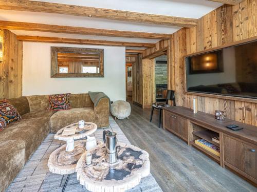 Appartement de standing avec cheminée et WiFi à Val-d'Isère