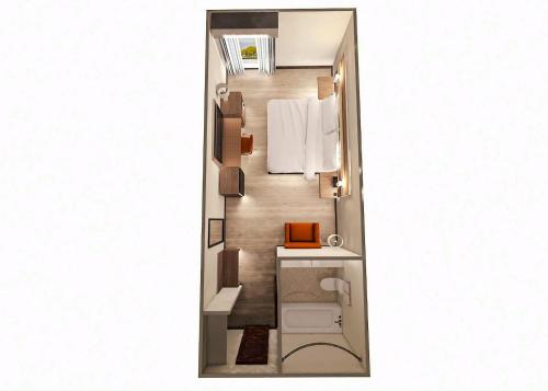 Ένα μπάνιο στο Garner Hotel Augusta West by IHG