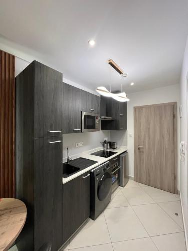 Η κουζίνα ή μικρή κουζίνα στο Easy stay at Loxwood
