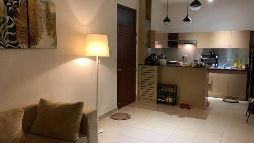 Una cocina o cocineta en Luxe Apartments
