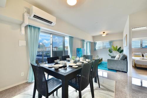 Solterrace Naha - 3min to Beach, 6Guests ,Free Parking, New 70sqm