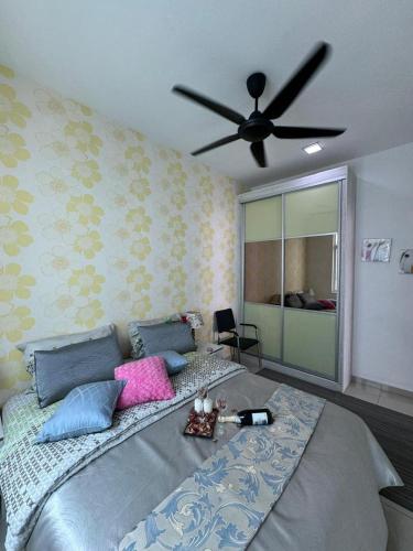 Uma área de estar em Ehsan Residence Sepang