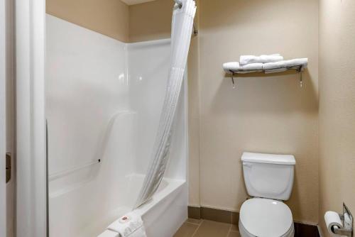 Ένα μπάνιο στο Comfort Inn & Suites Bryant - Benton