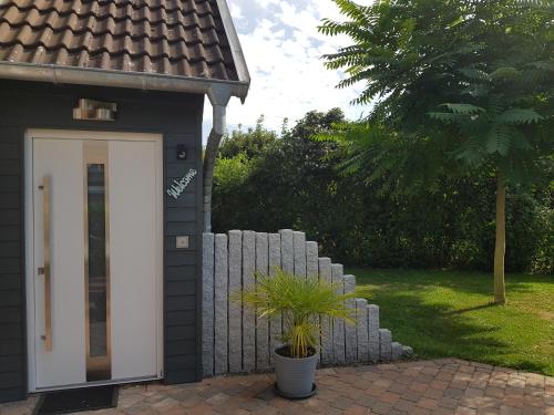 Taman di luar Ferienwohnung Südheide