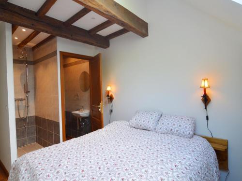 Postel nebo postele na pokoji v ubytování Spacious Ardennes Getaway