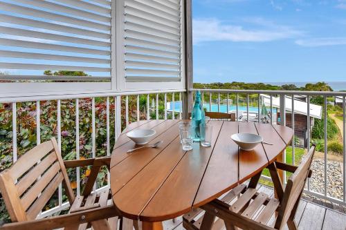 Μπαλκόνι ή βεράντα στο Ocean Mist at Caves Beach Villas